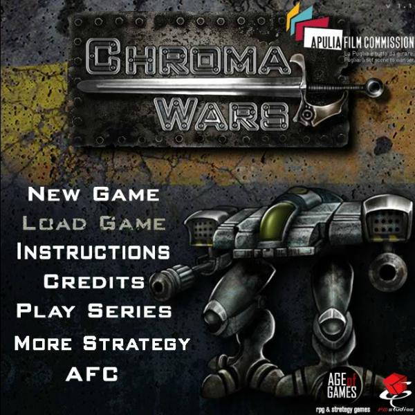 Sci-fi Wargame – Chroma Wars